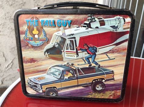 fall guy metal lunch box|The Fall Guy Lunchbox for sale .